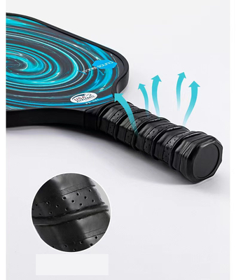 Lightweight Durable Carton Fiber Pickleball Paddles Set Of 4 With Balls And Carry Case
