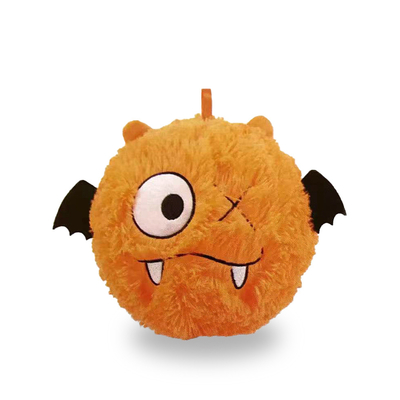 Bounce with PVC Inner Ball Halloween Jack-O-Lantern Stuffed Bouncy Balls