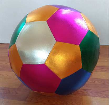 Sensory Toy Colored Plastic Stuffed Plush Colorful Soccer Ball for Motor Skills
