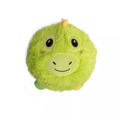 10&quot; Yellow Pineapple Plush Toy Stuffed Animal with PVC Inner Ball and Polyester Outer Skin