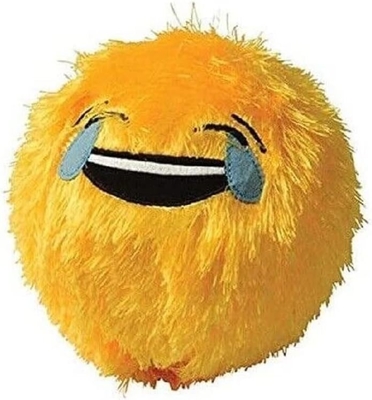 6&quot; Inflatable Face Balls Diameter 20'' Fluffy Emoj Balls for Children