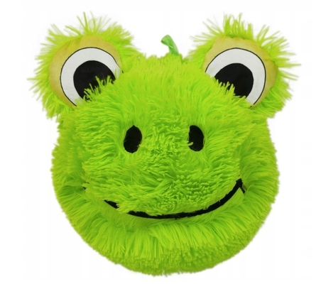 Inflatable Plush Ball Toy Winter Animals Bouncy Balls with PVC Inner Ball Material