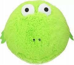 Inflatable Plush Ball Toy Winter Animals Bouncy Balls with PVC Inner Ball Material