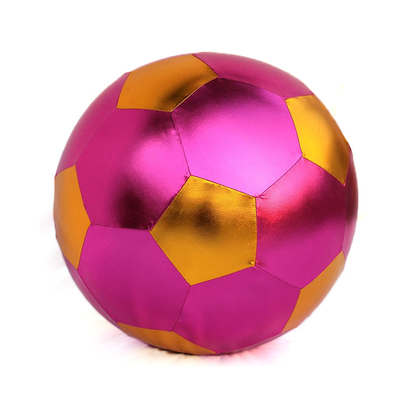 100g-600g OEM ODM Accepted Inflatable Beach Balls with Colorful Metal Cloth Surface