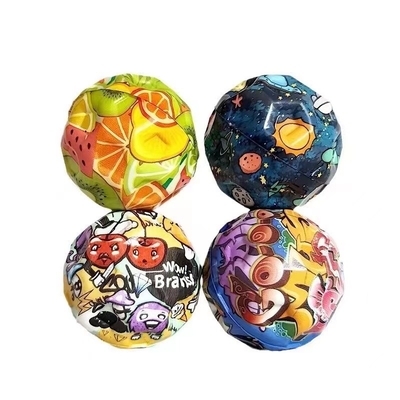 Eco-friendly High Bouncing Moon Shape Anti Relief Ball Toys Space Ball for Kids Play