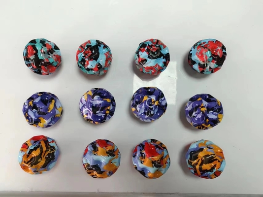 Eco-friendly High Bouncing Moon Shape Anti Relief Ball Toys Space Ball for Kids Play