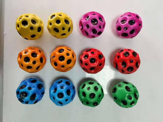 High Bouncing Ball Moon Ball Sports Relief Stress Coral Ball Squeeze Toy for Kids Play