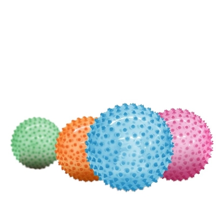 Unisex Large Value Spike Plastic Ball Customized LOGO Inflatable Sensory Ball for Babies