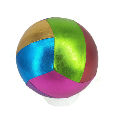 Polyester Skin Beach Ball Colorful and Beautiful Inflatable Toy with PVC Inner Fabric