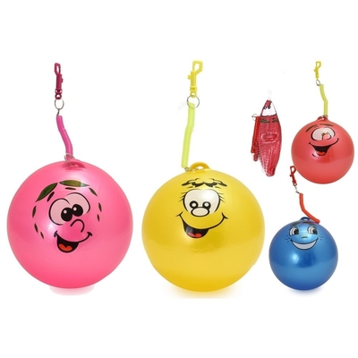 Unisex 9&quot; Fruity Smelly Ball with Keyring Customized Thickness