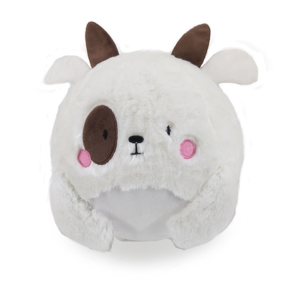 Carnation Pink Bunny Rabbit Inflatable Toy Stuffed Plush with Inner Ball PVC Material