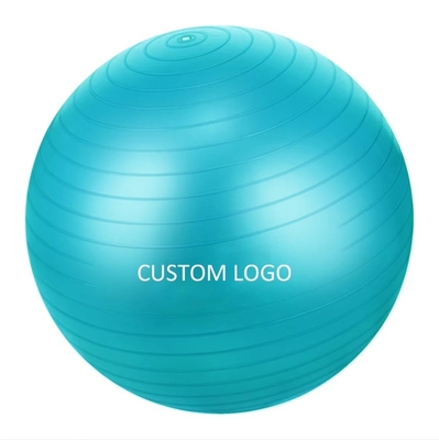 Availalbe OEM 55cm PVC Anti-Burst Gym Exercise Yoga Ball with Air Pump and Colorful