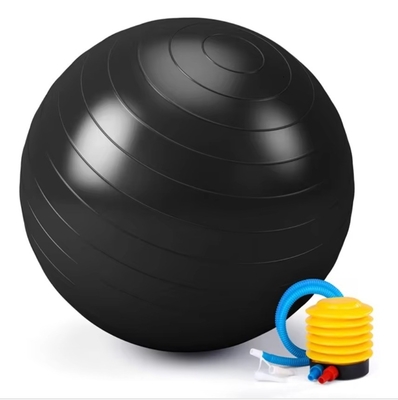 Availalbe OEM 55cm PVC Anti-Burst Gym Exercise Yoga Ball with Air Pump and Colorful