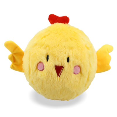 Adorable Small Round Easter Chick Plush Toy for Kids 5-7 Years