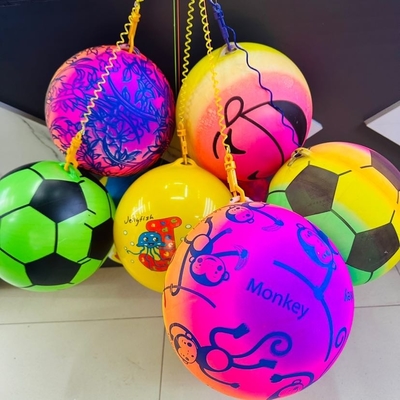 5-7 Years Age Range 9&quot; Deflated Rainbow Stars Moons Balls for Teenagers' Playtime