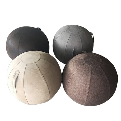 Linen Material Yoga Ball Cover for Office Gym Balance Exercise Inflatable Pvc Ball
