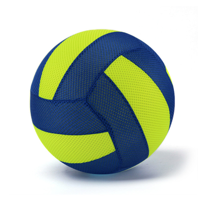 Unisex 50cm Neon Mesh Inflatable Volleyball Cloth Toy Ball for Recreational Play