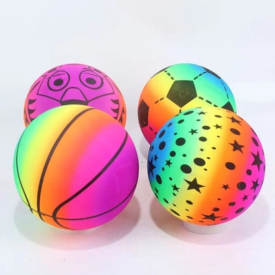 Stand Out from the Crowd with Inflatable Rainbow Print Balls