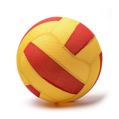 Unisex 50cm Neon Mesh Inflatable Volleyball Cloth Toy Ball for Recreational Play