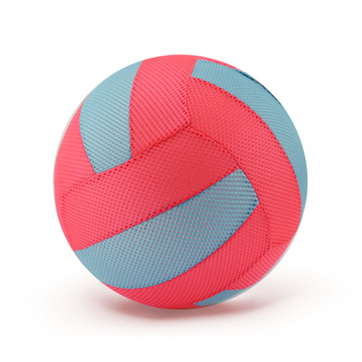 Unisex 50cm Neon Mesh Inflatable Volleyball Cloth Toy Ball for Recreational Play