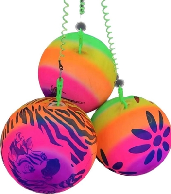 Stand Out from the Crowd with Inflatable Rainbow Print Balls