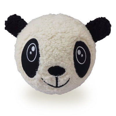 Polyester Gas-filled Spring Inflatable Plush Fuzzy Ball for Kids Aged 14 Years up