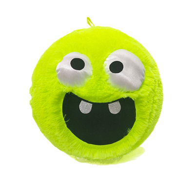 6&quot; Fuzzy Fluffy Freaky Face Ball with 100g-600g Capacity