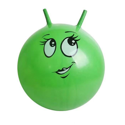 Unisex Ride Toys Kids Bouncy Hopper Jumping Inflatable Bouncer Ball