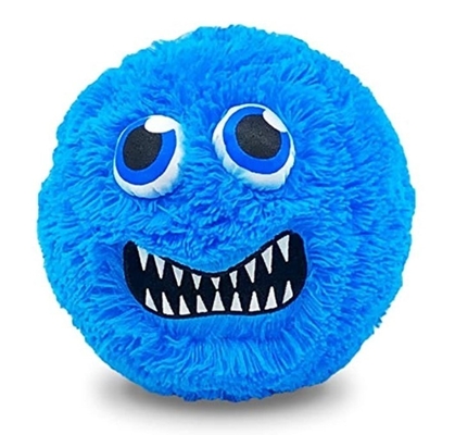 Green 30 cm Inflatable Fuzzy Monster Ball Soft Toy Ball for Throwing Catching and Kicking