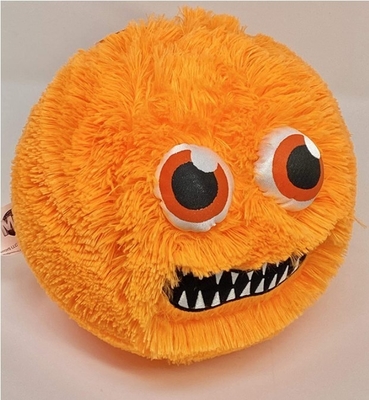Green 30 cm Inflatable Fuzzy Monster Ball Soft Toy Ball for Throwing Catching and Kicking