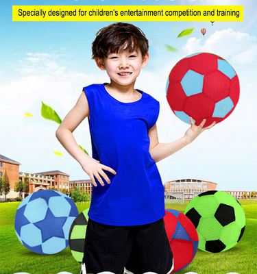 Sports Toy Colorful Fabric Ball Inflatable Pvc Toy Ball Football