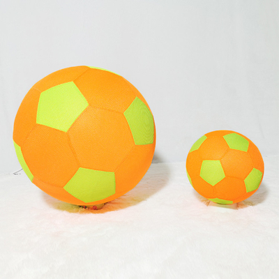Sports Toy Colorful Fabric Ball Inflatable Pvc Toy Ball Football