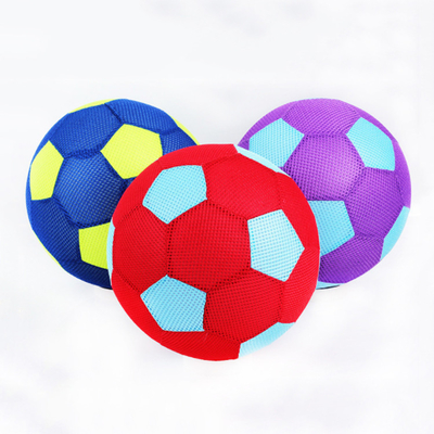 Sports Toy Colorful Fabric Ball Inflatable Pvc Toy Ball Football