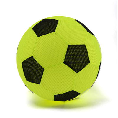 BM-F-r&amp;b Fabric Cover Inflatable Toy Trend for  Football Beach Ball Polyester + PVC
