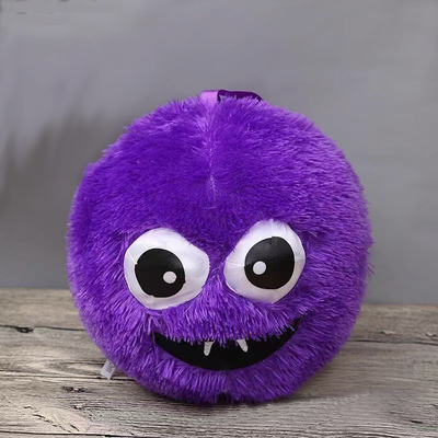 Extra Large 12 Inch Fuzzy Plush Ball Style Inflatable Toy Inner Ball Material PVC