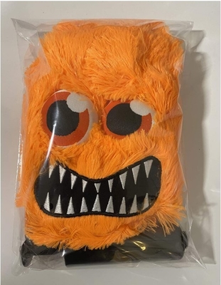 Gender Unisex 9&quot; Furry Faced Ball with Eyes OEM ODM Accepted Perfect Stress Balls