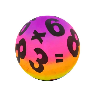Rainbown 14 Years up Rainbow Toy Ball Pvc Volleyball Inflated Volleyball For Beach Game