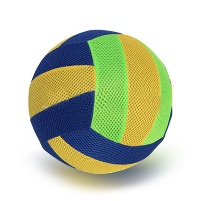 Soft Inflatable Ball with Mesh Cover Addition to  Beach Play BM-1