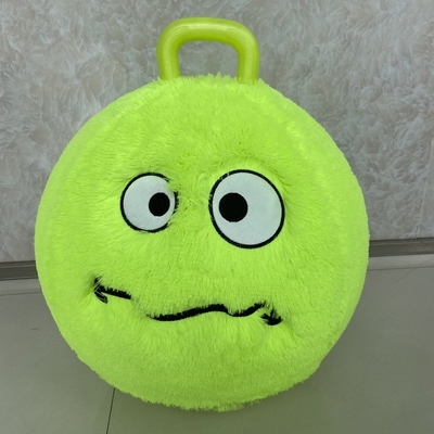 Plush Toy Ride on Animal Ball Hopping Bouncy Ball with Handles Inflatable PVC Diameter 20