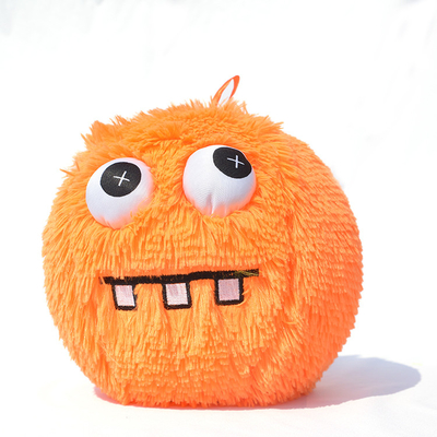 Plush Balloon Furry Balls for Customised Dolls Giant PVC Fabric Covered Stress Toys