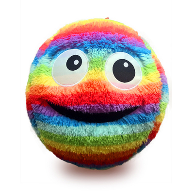 Fuzzy Neon Monster Ball Pvc Inflatable Jumping Ball Perfect for Outdoor Activities