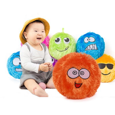 Soft Hairy Plush Bouncing Toy Balls Hand Catching Ball Toy Business Type 's Bestseller