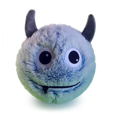 Stress-Relieving 24 Inch Plush Ball Inflatable Fuzzy Toy with Polyester Material
