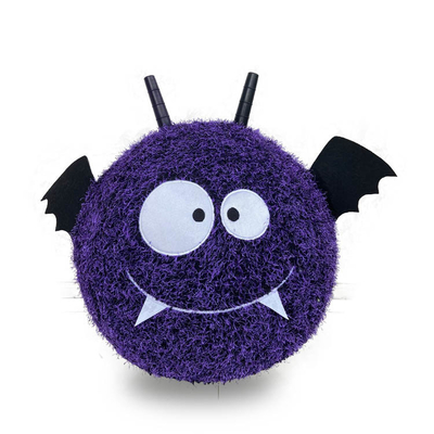 Stress-Relieving 24 Inch Plush Ball Inflatable Fuzzy Toy with Polyester Material