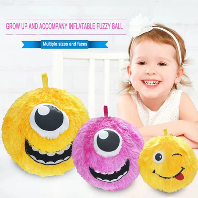 Custom Inflatables Beach Bouncing Ball Plush Toy for Children 12'' Diameter Made