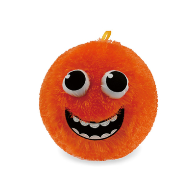 PVC Inner Ball Fabric Sensory TPR Fuzzy Ball Plush Toys for Hand-Eye Coordination