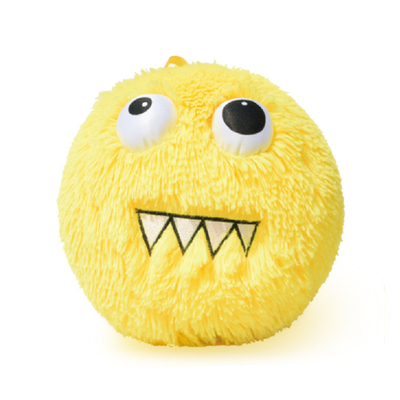 PVC Inner Ball Fabric Sensory TPR Fuzzy Ball Plush Toys for Hand-Eye Coordination