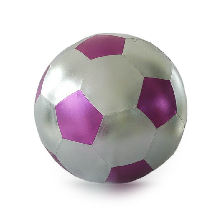 OEM ODM Accepted 2021 Inflatable Beach Ball Kids Toys Pvc Ball With Metallic Cover