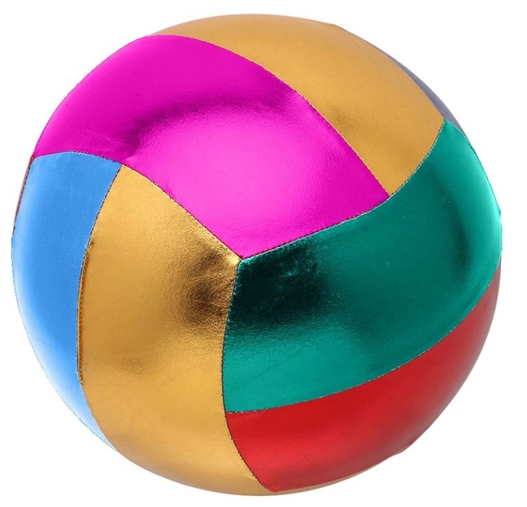 Plastic Net and Inflatable Toy Giant Fabric Cloth Soccer Ball for Kids 50 cm Diameter