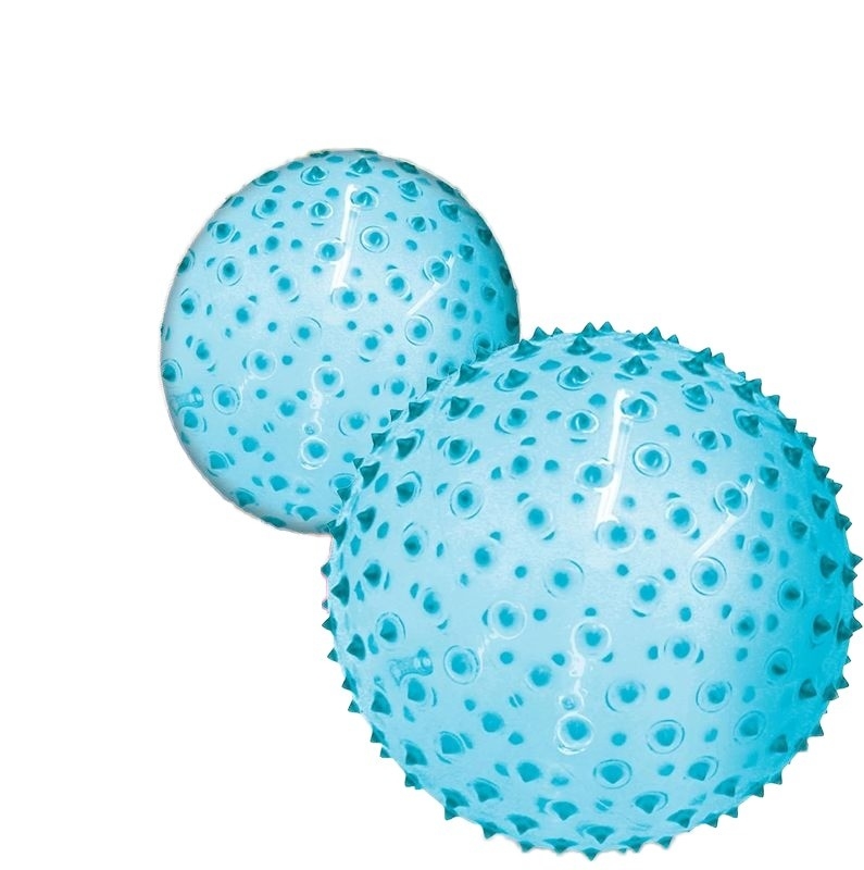 Unisex Large Value Spike Plastic Ball Customized LOGO Inflatable Sensory Ball for Babies